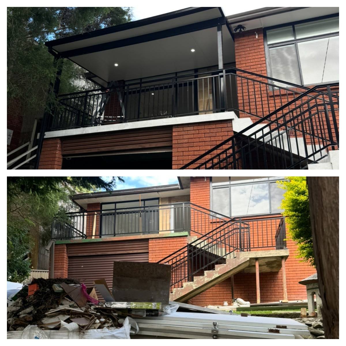 Pool Area Retaining Wall