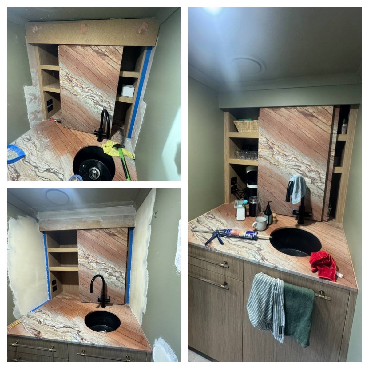 Bathroom Grab Rail Install
