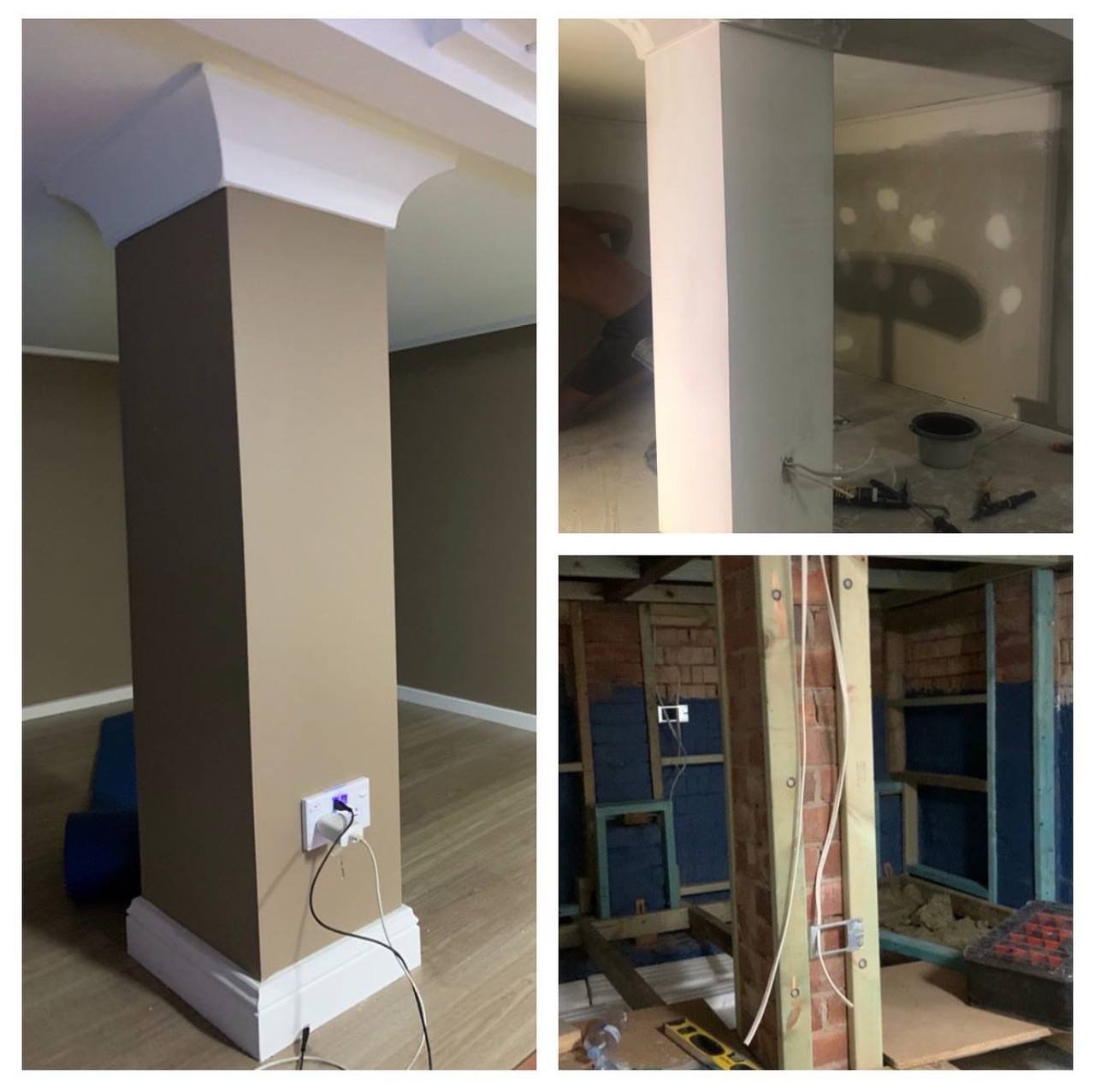 Open Plan Plastering