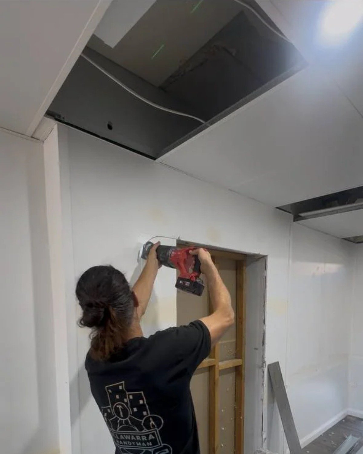 New doorway opening, Wollongong